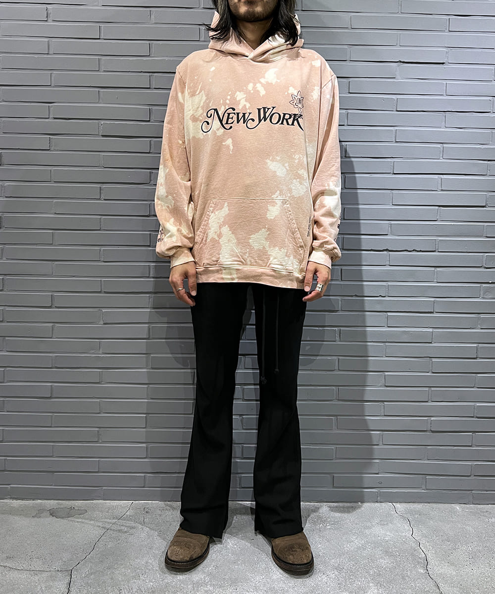 NEW WORK hoodie - PINK - DIET BUTCHER