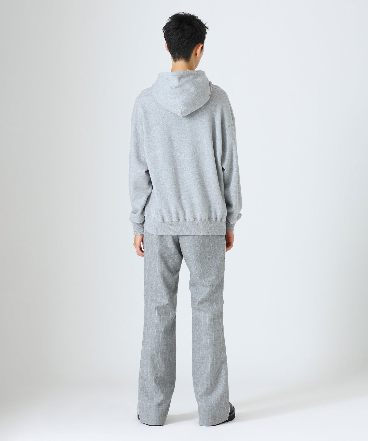 Vintage hoodie (HARPY) - HEATHER GRAY - DIET BUTCHER