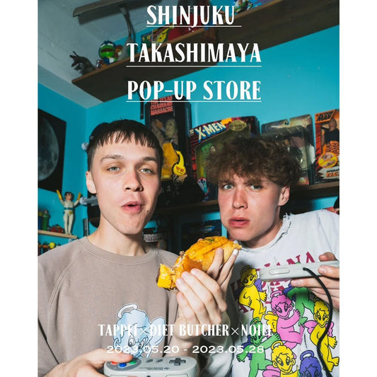 TAPPEI × NOILL × DIET BUTCHER POP UP STORE@新宿 高島屋4F CSケーススタディ - DB&BAR
