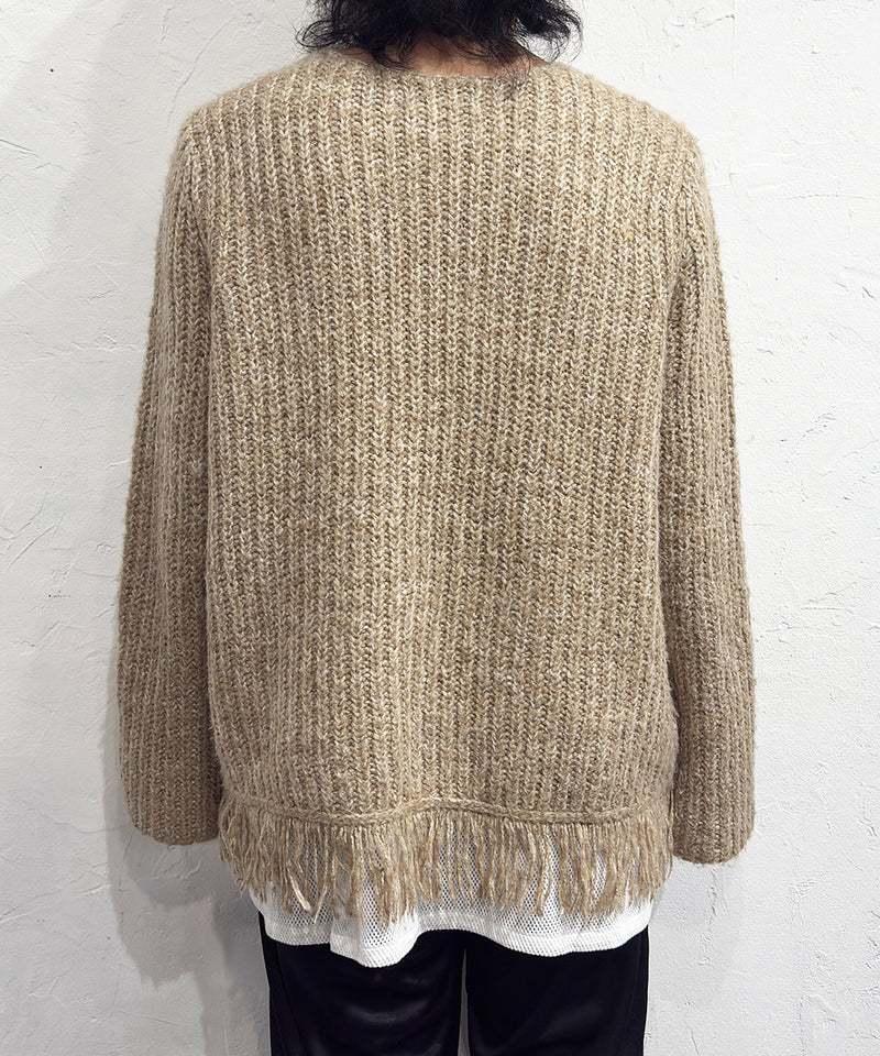 VINTAGE - FLARE SLEEVE SKIPPER KNIT