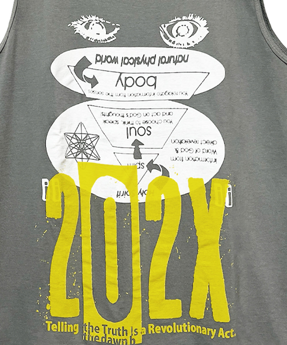 “202X” Tanktop - GRAY