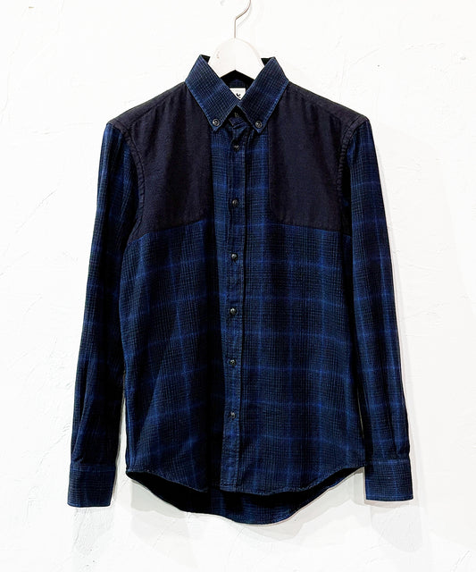 Timeless Treasures - ADAM KIMMEL gun patch check shirt