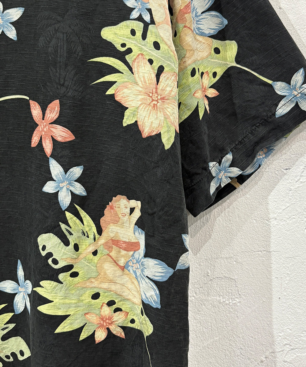 VINTAGE - SILK HAWAIIAN SHIRT
