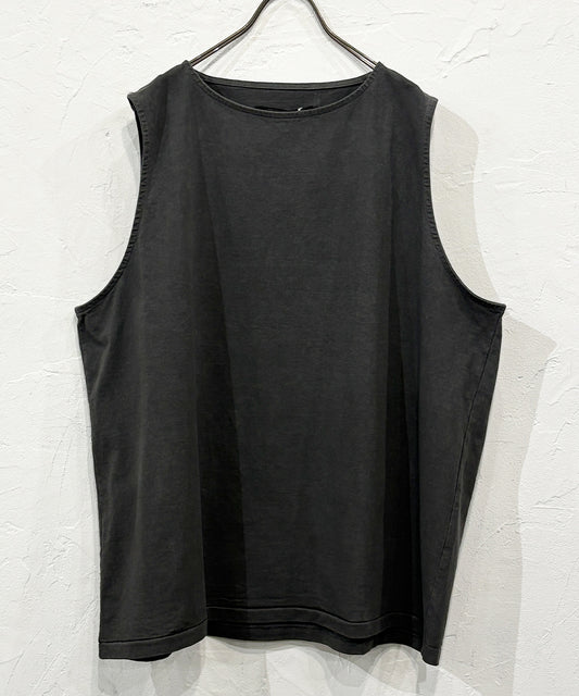 ANDER - SLEEVELESS POISON TEE  FADE BLACK ONLINE STORE PAGE | アンダー スリーブレス ポイズン ティー フェードブラック オンライン ストア ページ 商品画像