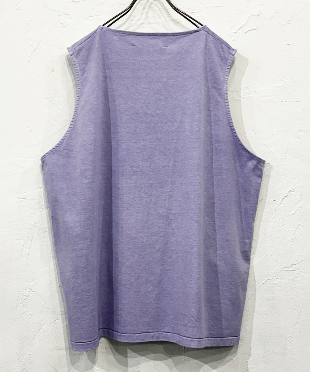 ANDER - SLEEVELESS POISON TEE  LILAC ONLINE STORE PAGE | アンダー スリーブレス ポイズン ティー ライラック オンライン ストア ページ 商品画像