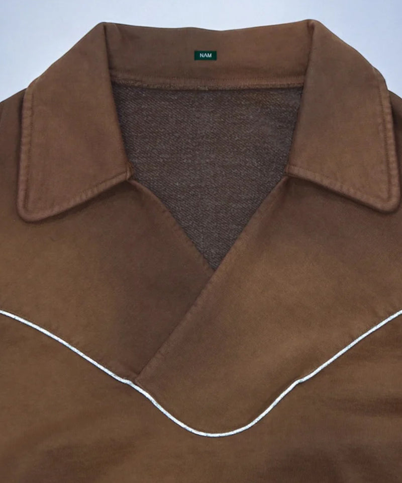 【40%OFF】NAM - TRUMPET OVERLAP P/O / BROWN