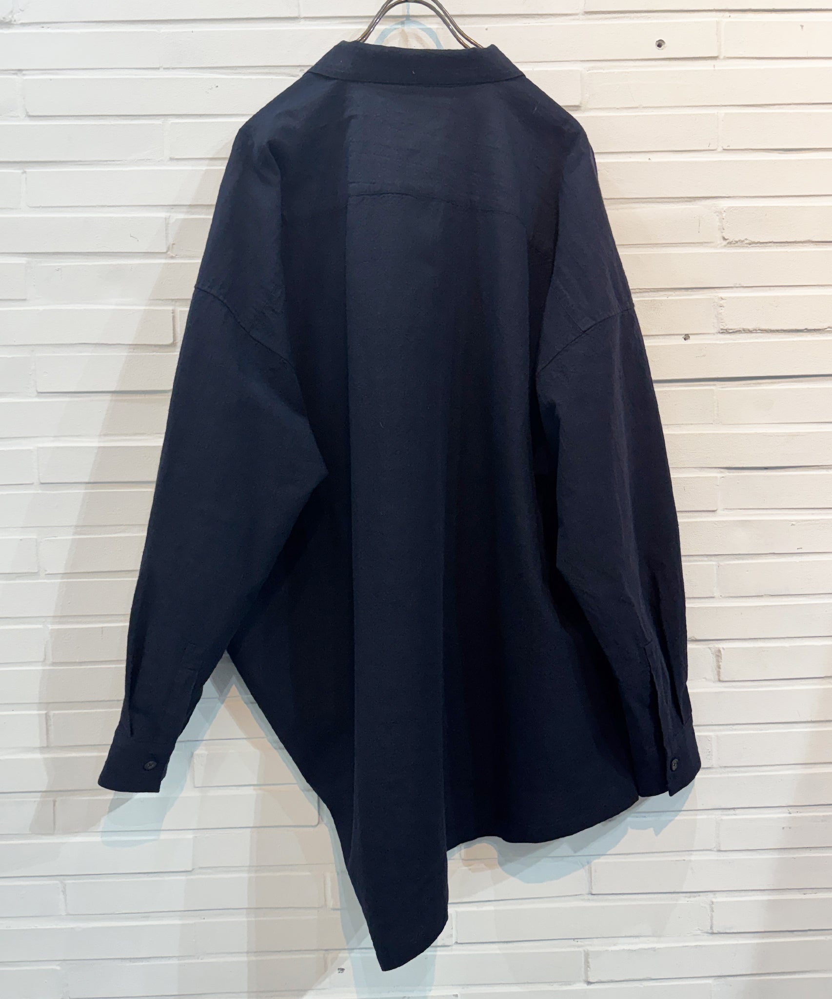 Marvine Pontiak Shirt Makers - Twist Pull Over / DARK NAVY