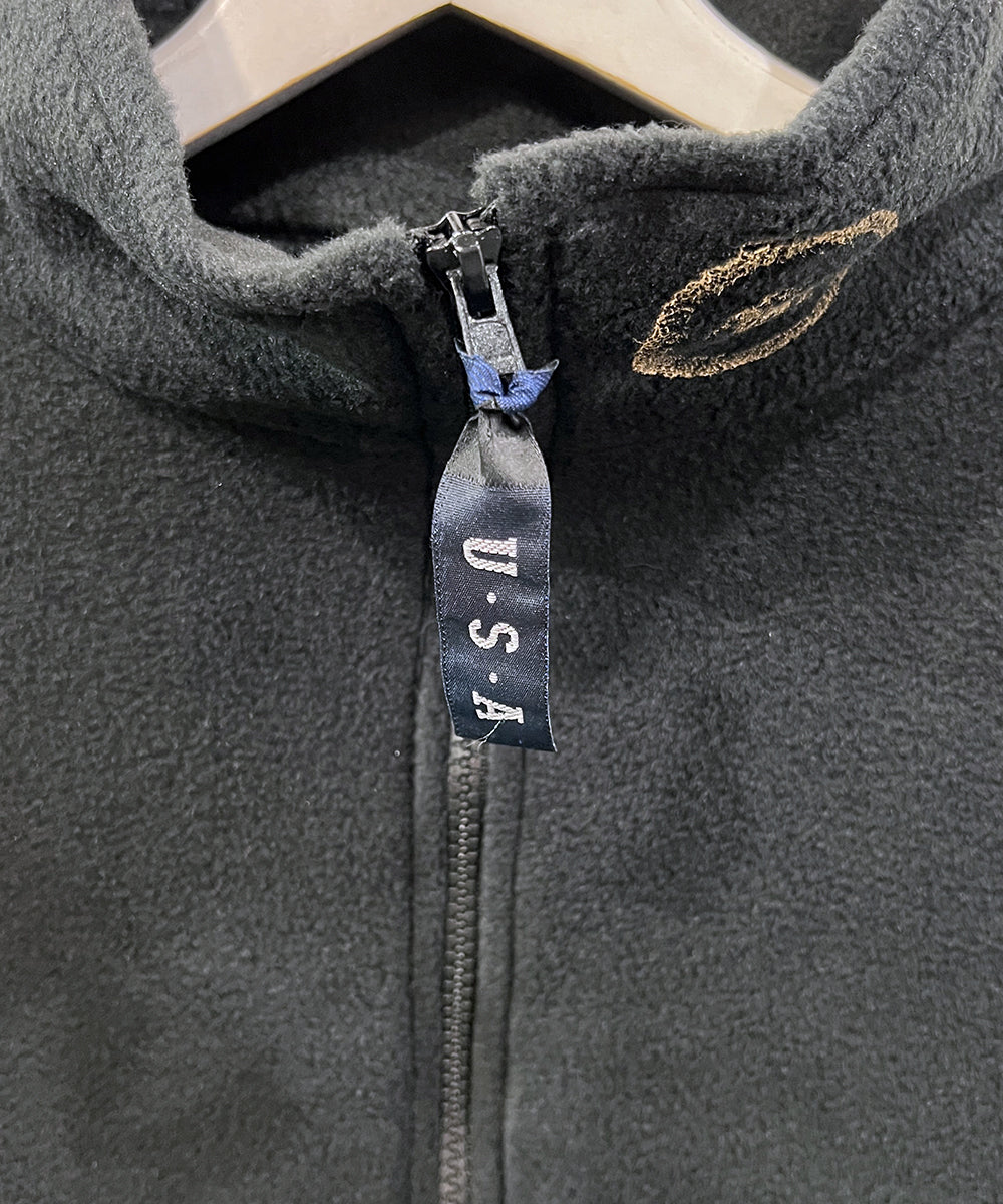 FLEECE FULL ZIP JACKET - BLACK EYE