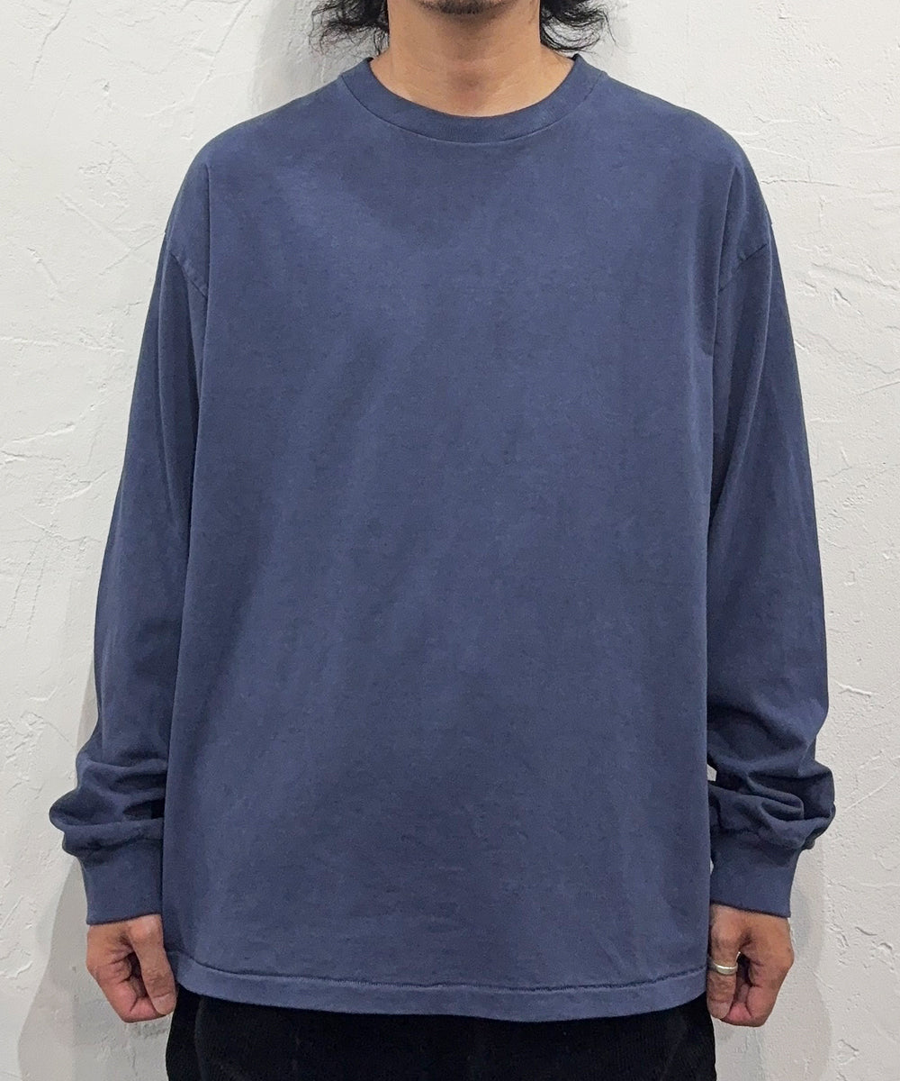 ANDER - POISON LS TEE / 60s NAVY  ONLINE STORE PAGE | アンダーポイズンロングスリーブTシャツ / シックスティーズ ネイビー オンライン ストア ページ 商品画像