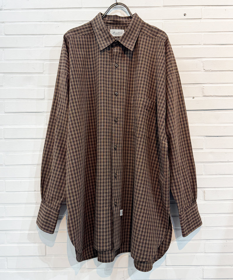 Marvine Pontiak Shirt Makers - New Order Shirts / BROWN CHECK ONLINE STORE PAGE | マーヴィン ポンティアック シャツメーカーズ - ニューオーダー シャツ / ブラウンチェック オンライン ストア ページ
税込10,000円以上は送料無料 商品画像