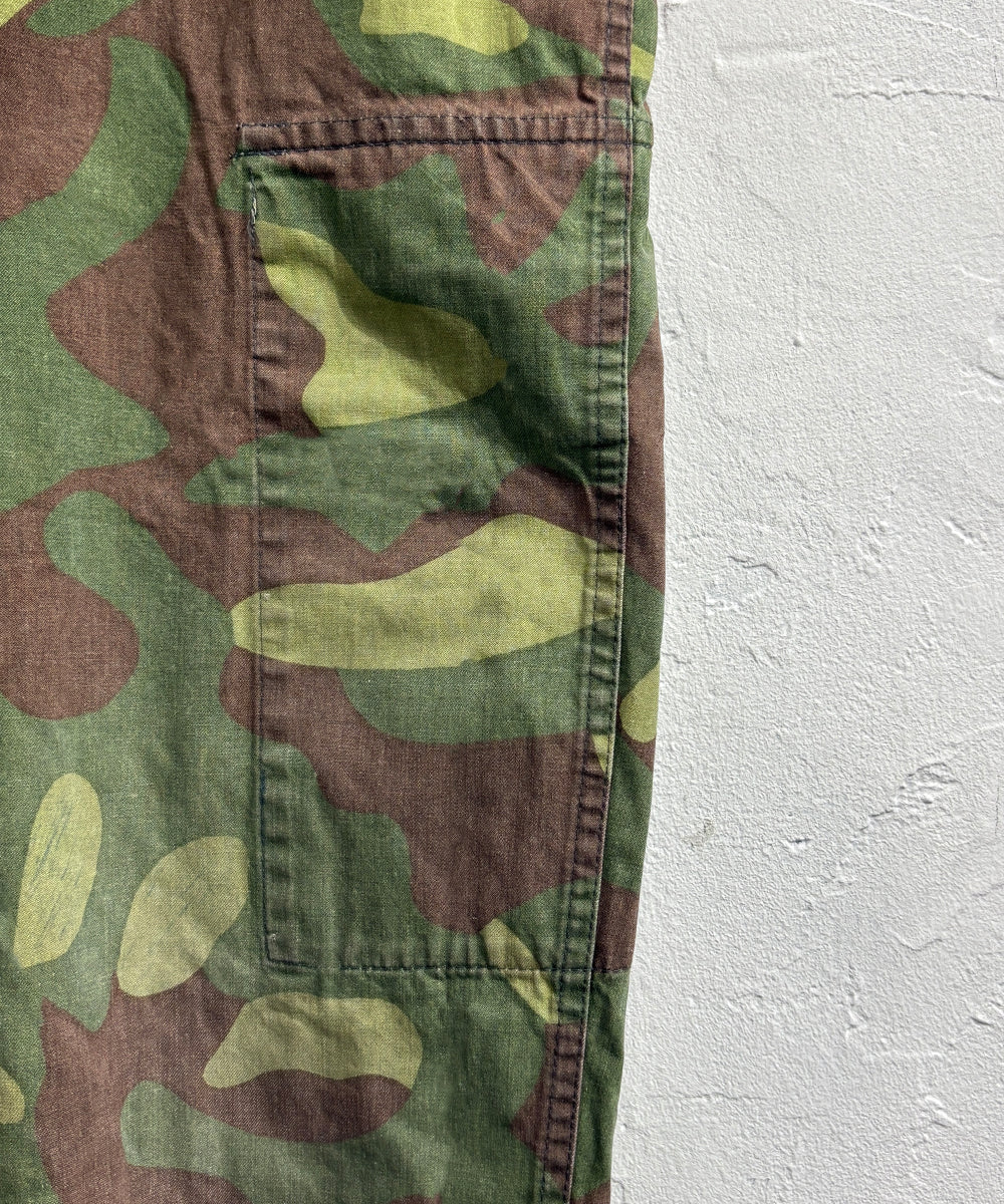 VINTAGE - FINNISH ARMY M62 LEAF CAMO PANTS