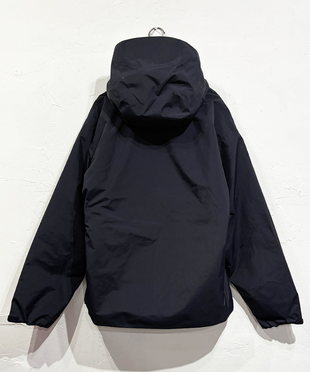 ES.1 - 3LYR DOWN HOODIE / NAVY