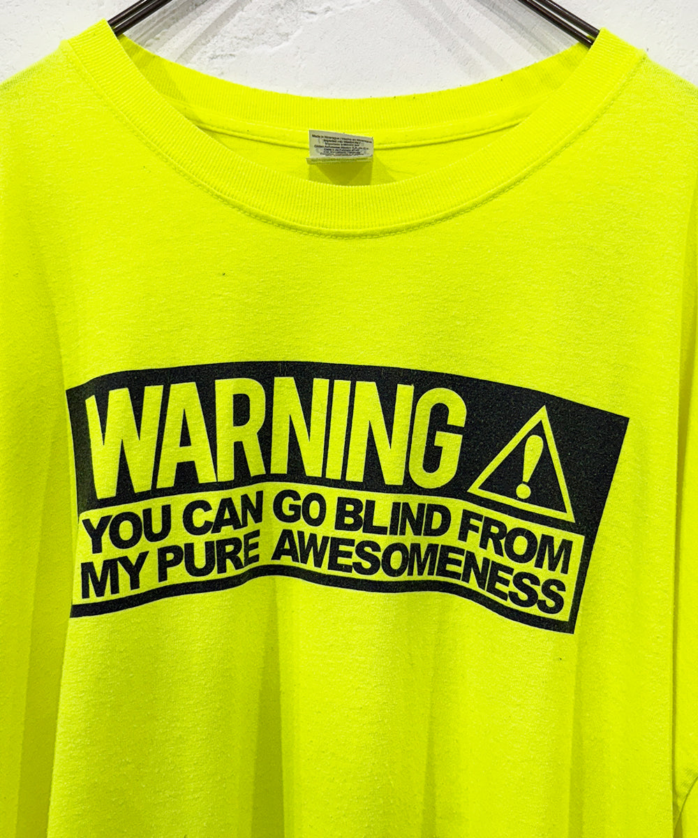 VINTAGE - WARNING! T-SHIRTS