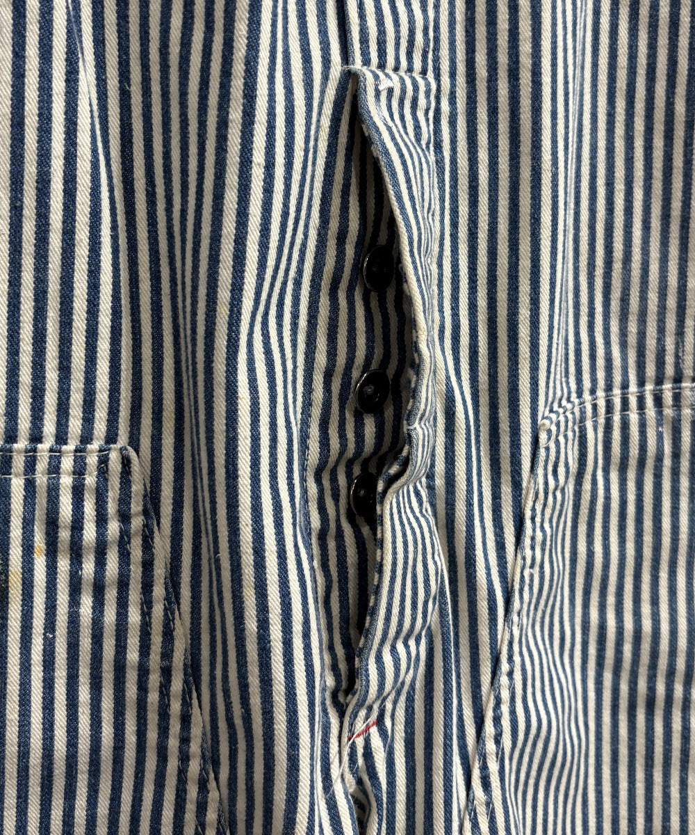VINTAGE - BIG MAC HICKORY STRIPE BIB OVERALLS