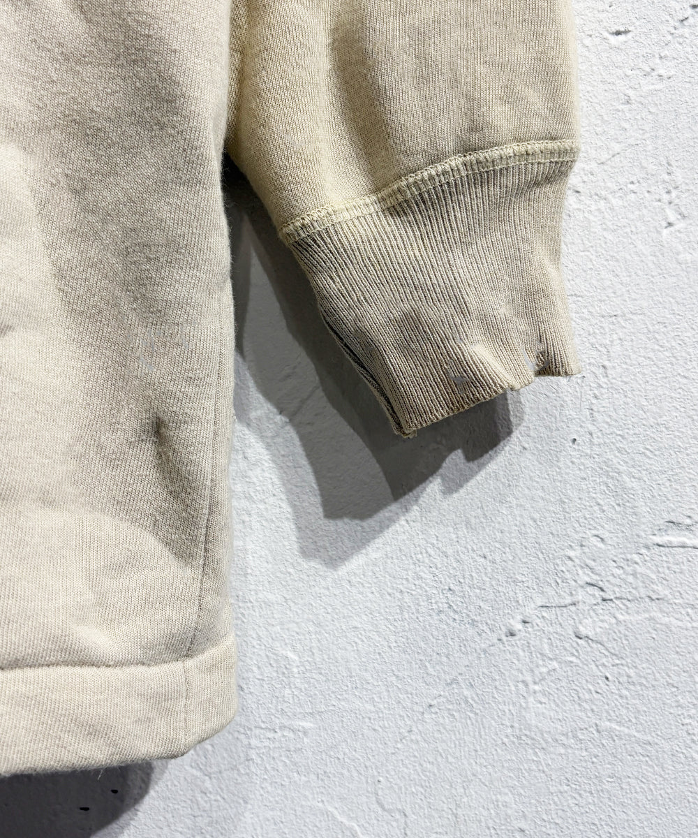 VINTAGE - “FAN PEACOCK” JAPANESE HENLEY NECK SHIRT
