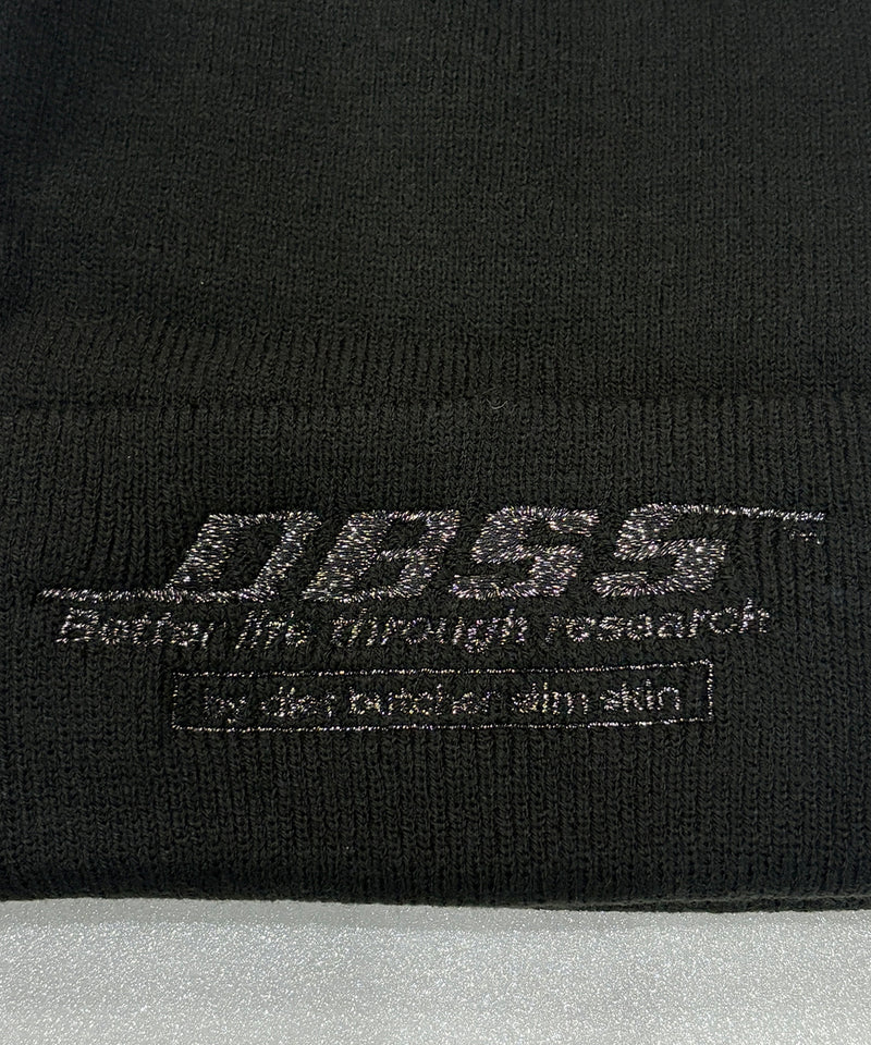 DIET BUTCHER SLIM SKIN - KNIT CAP / BLACK GLITTER ONLINE STORE PAGE | ダイエットブッチャー スリムスキン ニットキャップ / ブラック グリッター オンラインストアページ 商品画像