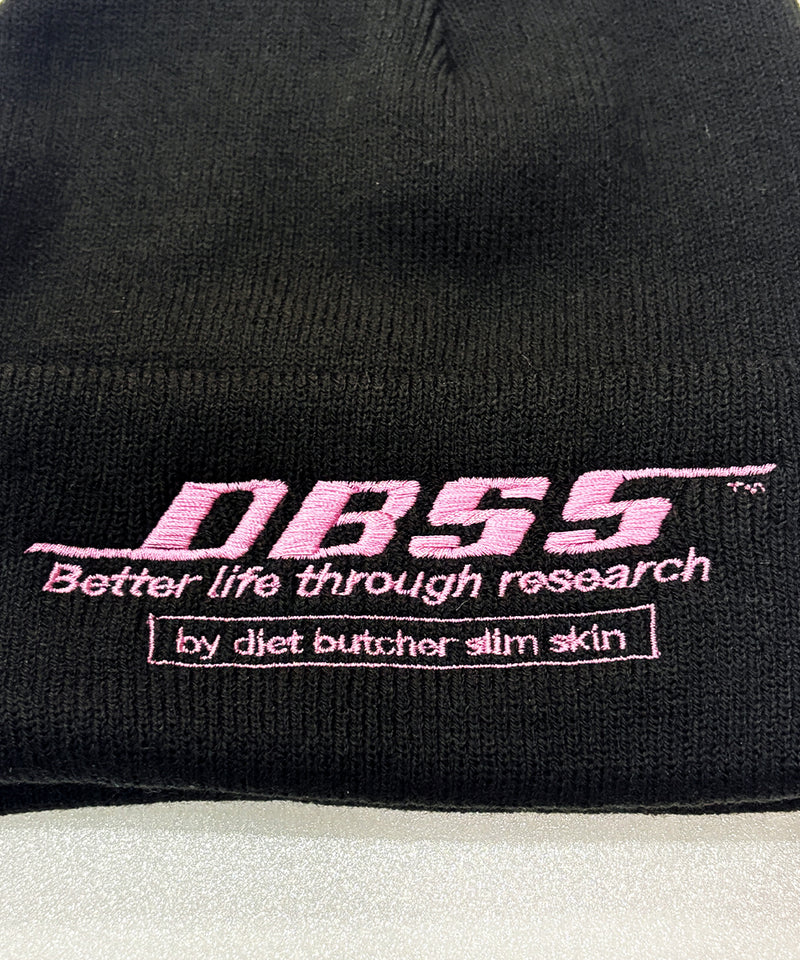 DIET BUTCHER SLIM SKIN - KNIT CAP / PINK PURPLE ONLINE STORE PAGE | ダイエットブッチャー スリムスキン ニットキャップ / ピンク パープル オンラインストアページ 商品画像