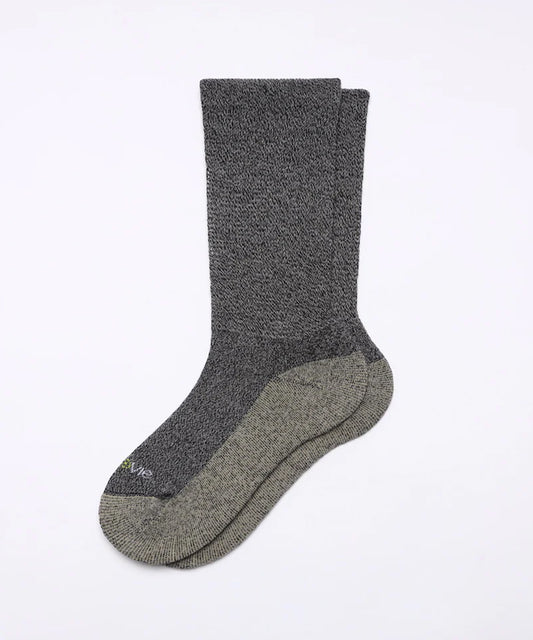 ja-vie - COPPER NON-BINDING CUSHION RELAXED FIT SOCKS / GREY