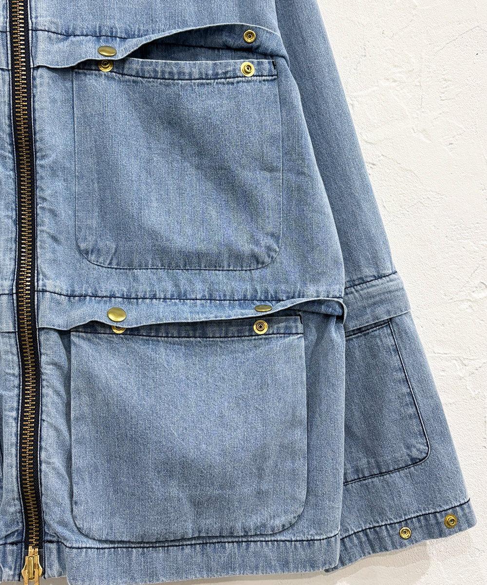 DIET BUTCHER SLIM SKIN - Lite Duck “DOME” / INDIGO BLUE
