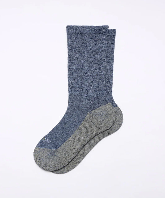 ja-vie - COPPER NON-BINDING CUSHION RELAXED FIT SOCKS / BLUE