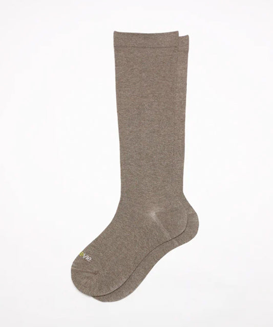 ja-vie - PIMA COTTON EVERYDAY COMPRESSION SOCKS / GOLD GLITTER