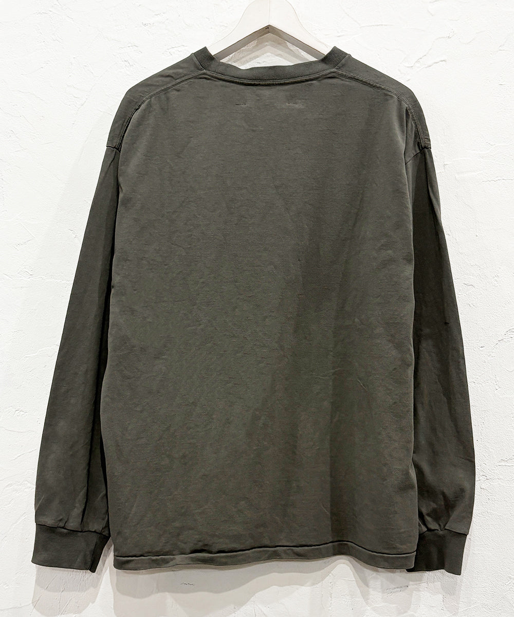 ANDER - POISON LS TEE / TAUPE  ONLINE STORE PAGE | アンダーポイズンロングスリーブTシャツ / トープ オンライン ストア ページ 商品画像