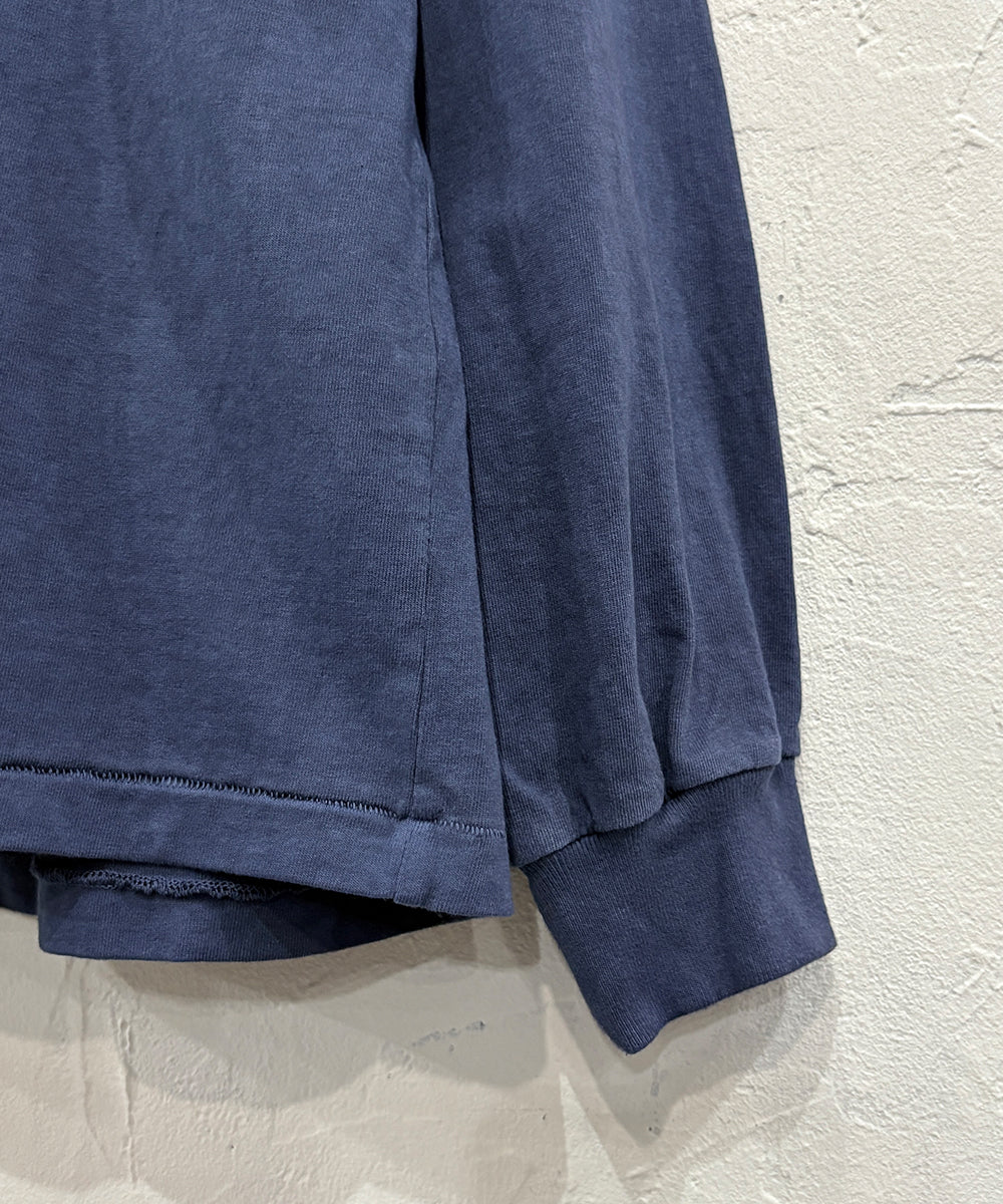 ANDER - POISON LS TEE / 60s NAVY  ONLINE STORE PAGE | アンダーポイズンロングスリーブTシャツ / シックスティーズ ネイビー オンライン ストア ページ 商品画像