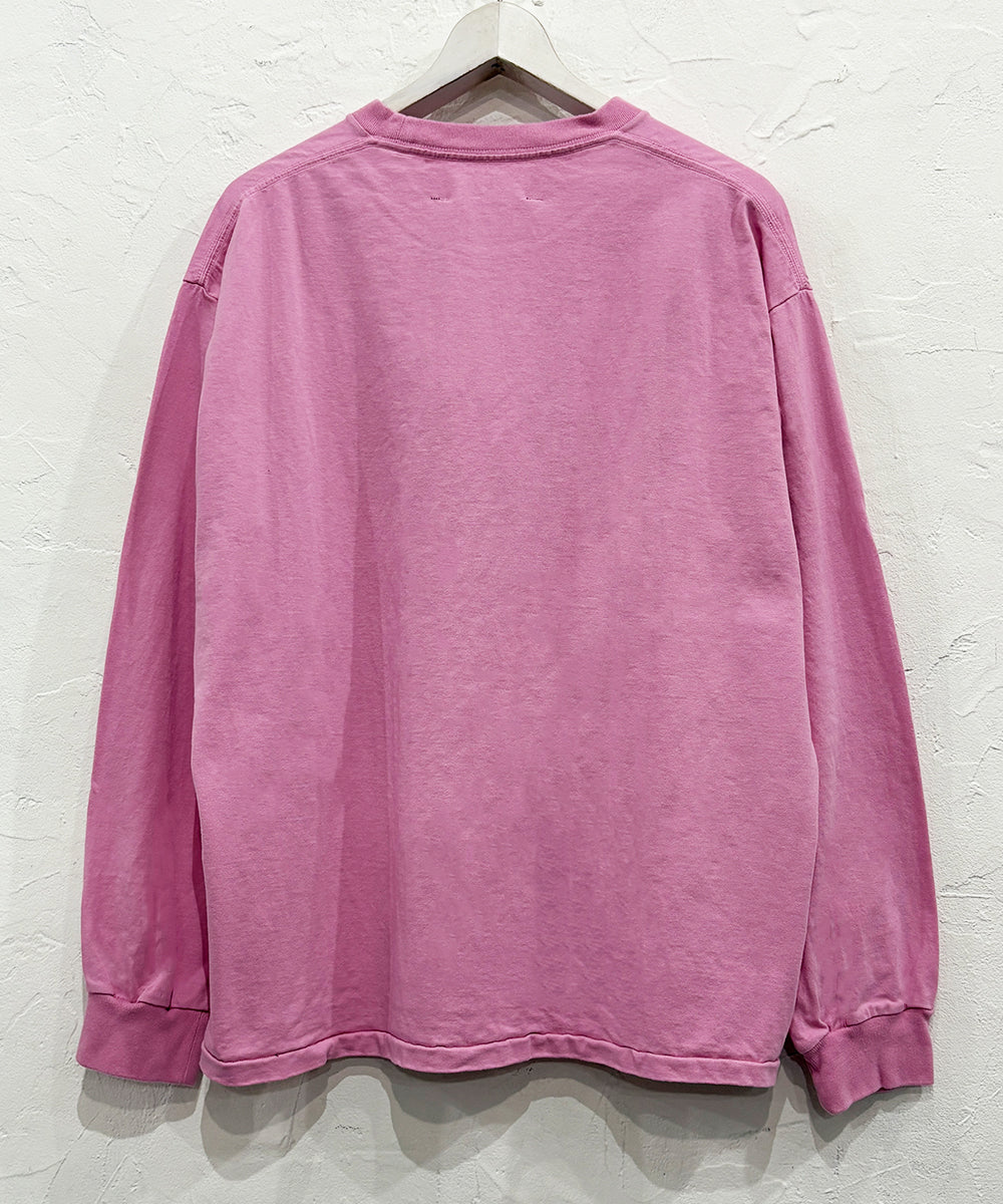ANDER - POISON LS TEE / ROSE  ONLINE STORE PAGE | アンダーポイズンロングスリーブTシャツ / ローズ オンライン ストア ページ 商品画像