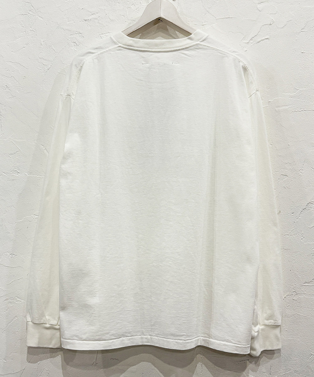 ANDER - POISON LS TEE / OFF WHITE ONLINE STORE PAGE | アンダーポイズンロングスリーブTシャツ / オフホワイト オンライン ストア ページ 商品画像