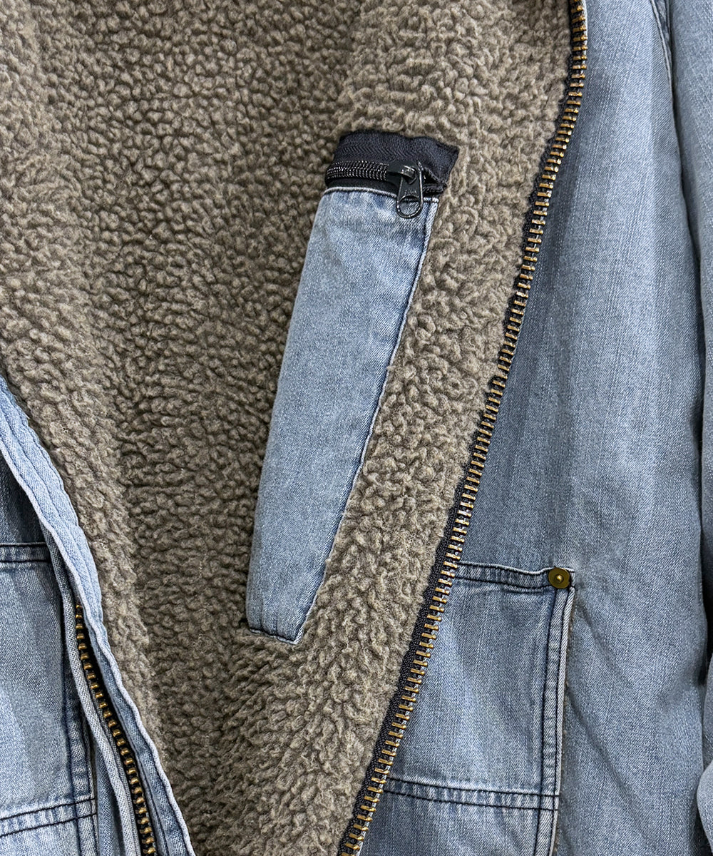 DIET BUTCHER SLIM SKIN - Lite Duck “CITADEL” / INDIGO BLUE