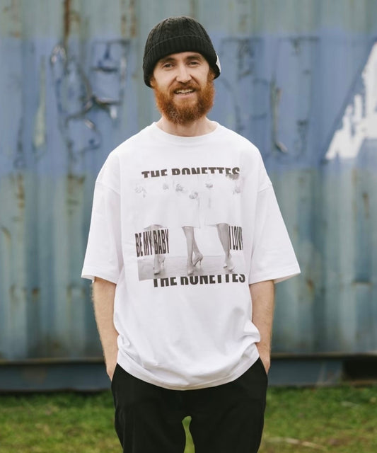 BE MY BABY,I LOVE YOU -Tee-  ONLINE STORE PAGE |  ガイダンス ビー マイ ベイビー、アイ ラブ ユー ティーホワイト オンライン ストア ページ 商品画像