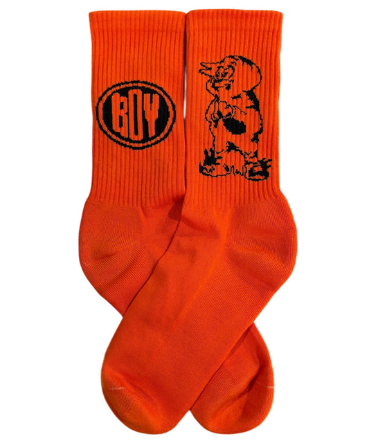 BOY - SPORTS SOX / ORANGE ONLINE STORE PAGE | ボーイ - スポーツソックス / オレンジ オンライン ストア ページ 商品画像