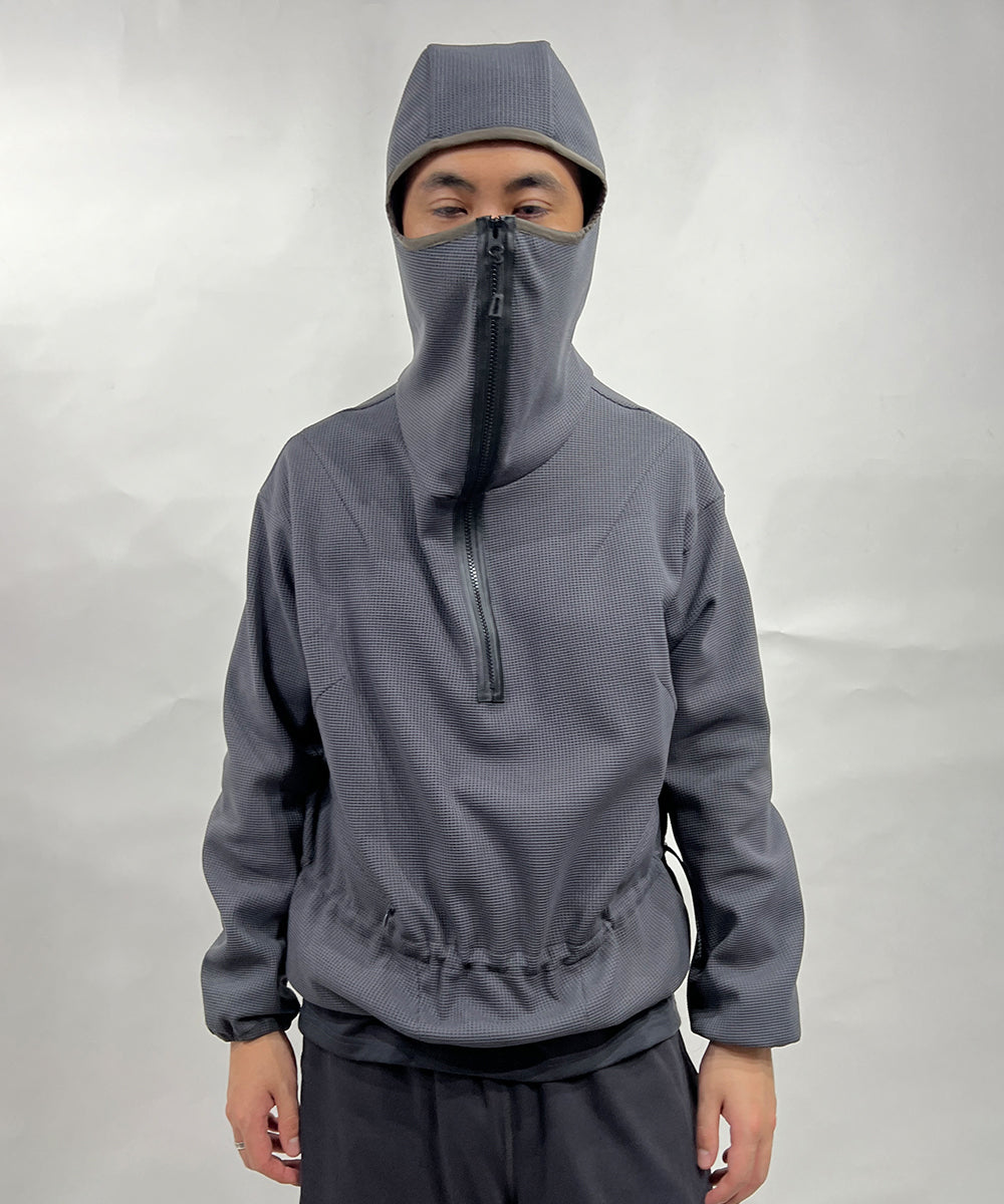 ANDER ATHLETIC - PERFORMANCE HOODIE SMOKE