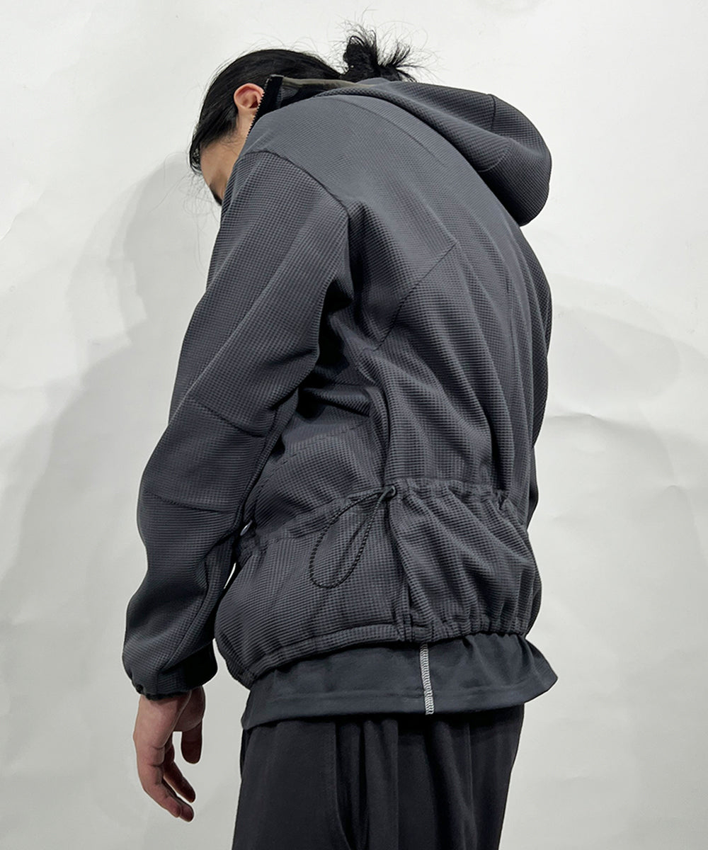 ANDER ATHLETIC - PERFORMANCE HOODIE SMOKE