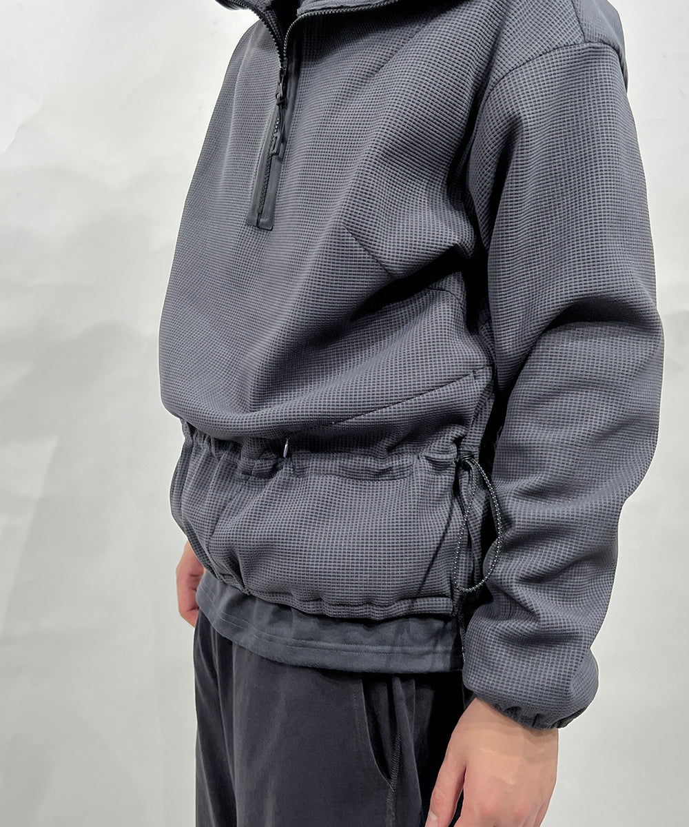 ANDER ATHLETIC - PERFORMANCE HOODIE SMOKE