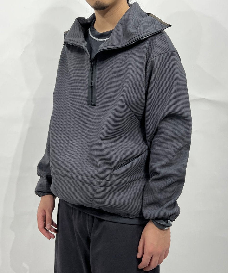 ANDER ATHLETIC - PERFORMANCE HOODIE SMOKE