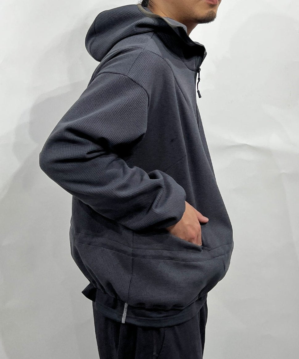 ANDER ATHLETIC - PERFORMANCE HOODIE SMOKE