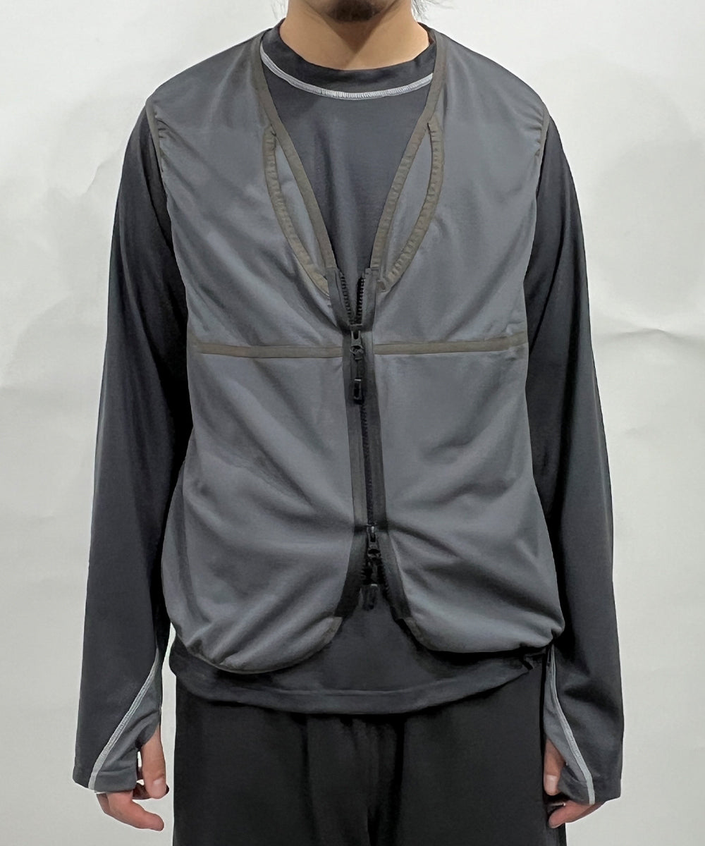 ANDER ATHLETIC - DRY LAYER VEST SMOKE