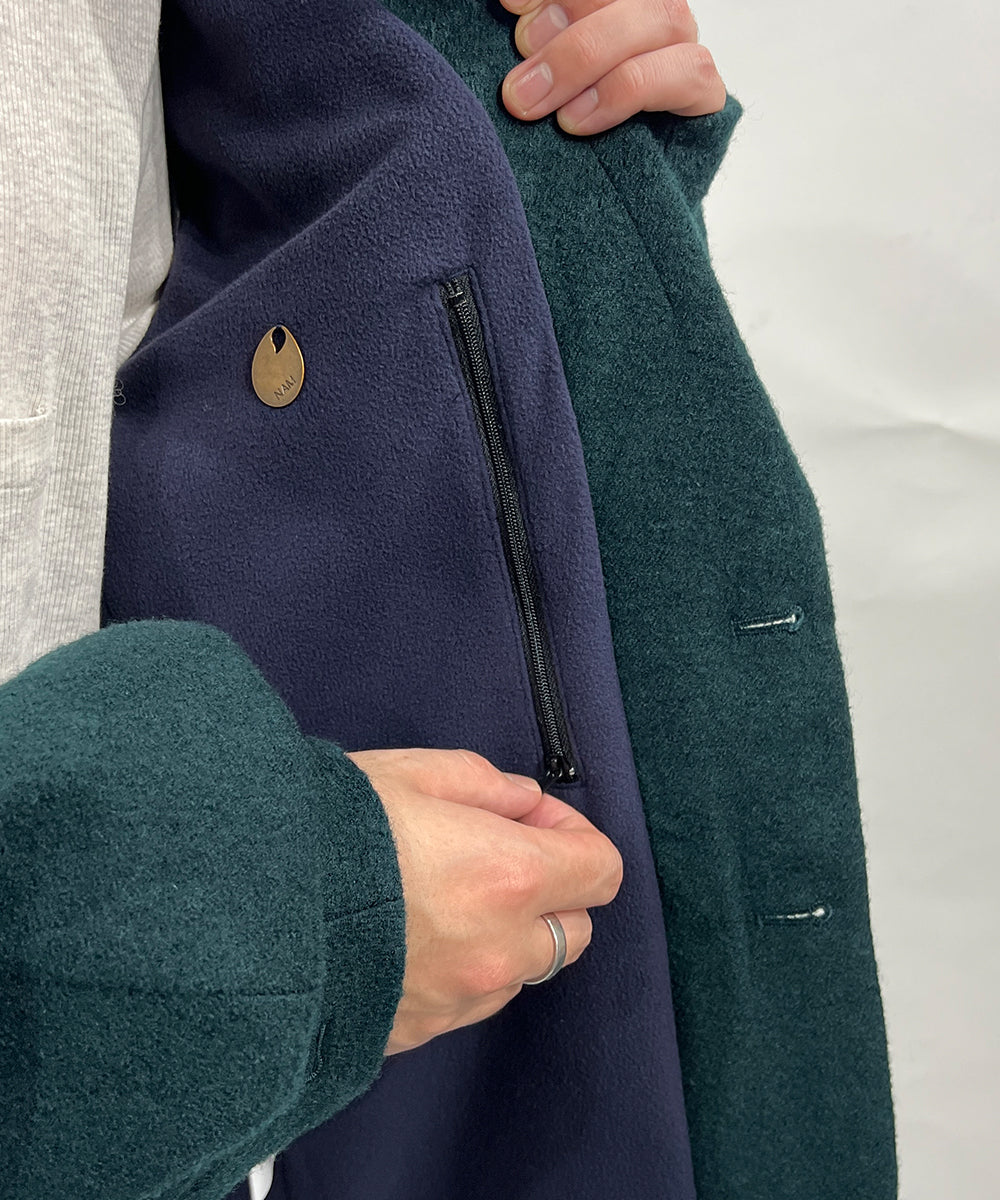 NAM - Trumpet 2B Jacket - Wool MID GREEN