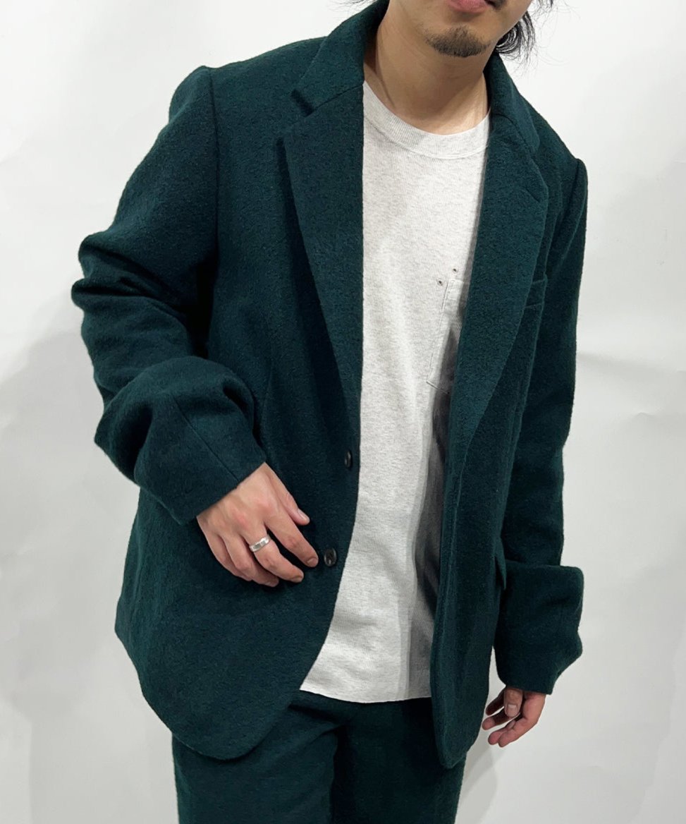 NAM - Trumpet 2B Jacket - Wool MID GREEN