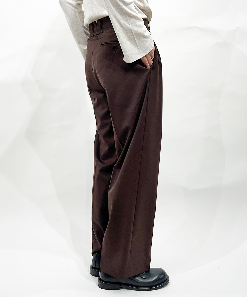 CURRENTAGE - Pleated Trousers