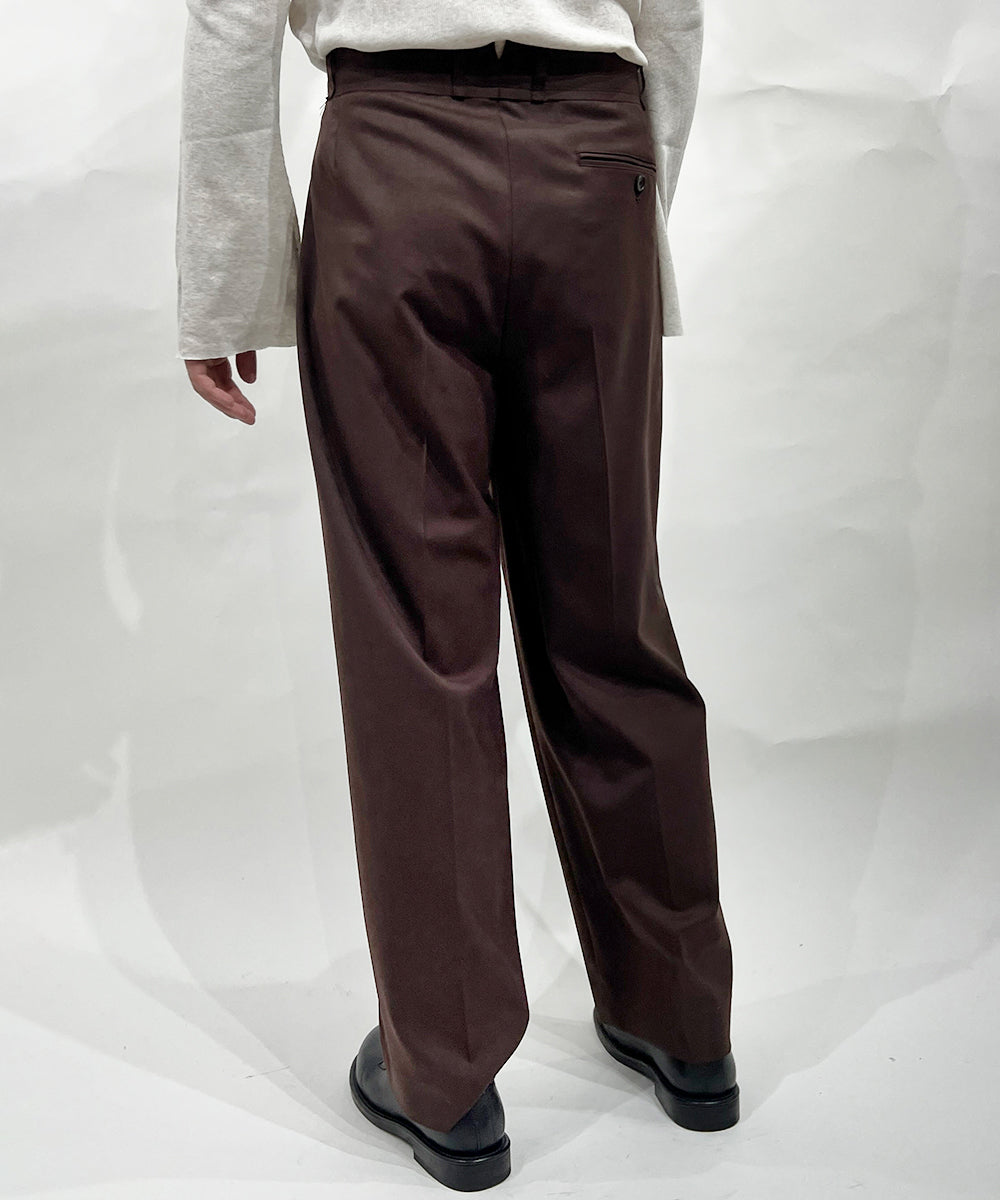 CURRENTAGE - Pleated Trousers