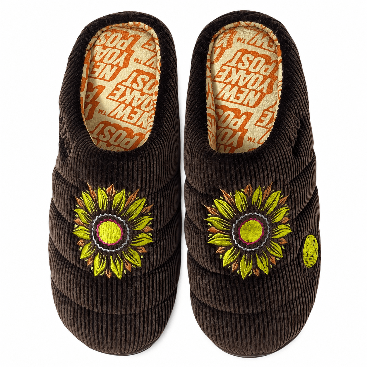 【予約-12月上旬~1月上旬入荷】SUBU × NEW YOAKE POST - SUNFLOWER / BROWN CORDUROY 商品画像 - DB&BAR