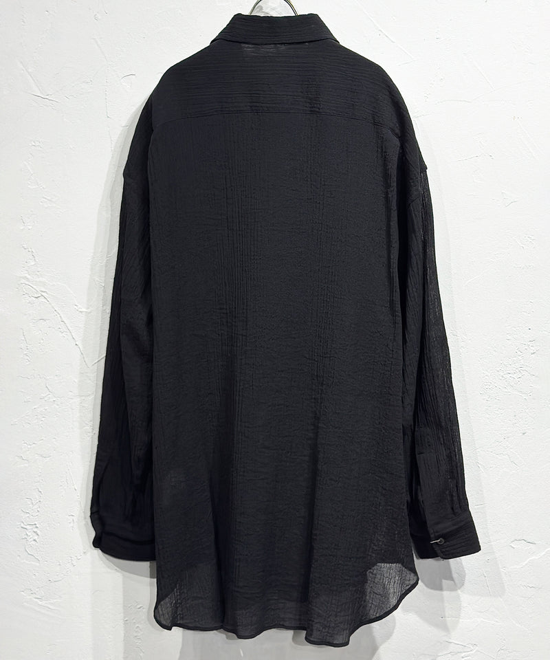 CURRENTAGE - SHEER WORK SHIRT / BLACK | DB&BAR OFFICIAL ONLINE STORE | カレンテージ シアー ワーク シャツ ブラック オンライン ストア ページ
1回のご注文が税込10,000円以上のお買い物は送料無料
中目黒セレクトショップ 商品画像
