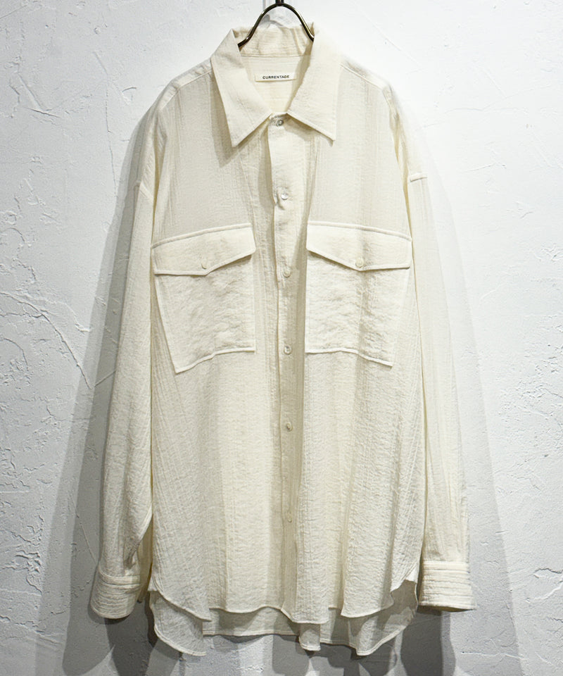 CURRENTAGE - SHEER WORK SHIRT ONLINE STORE PAGE | カレンテージ - シアー ワーク シャツ オンライン ストア ページ
一回のご注文が税込10,000円以上は送料無料
中目黒セレクトショップ 商品画像