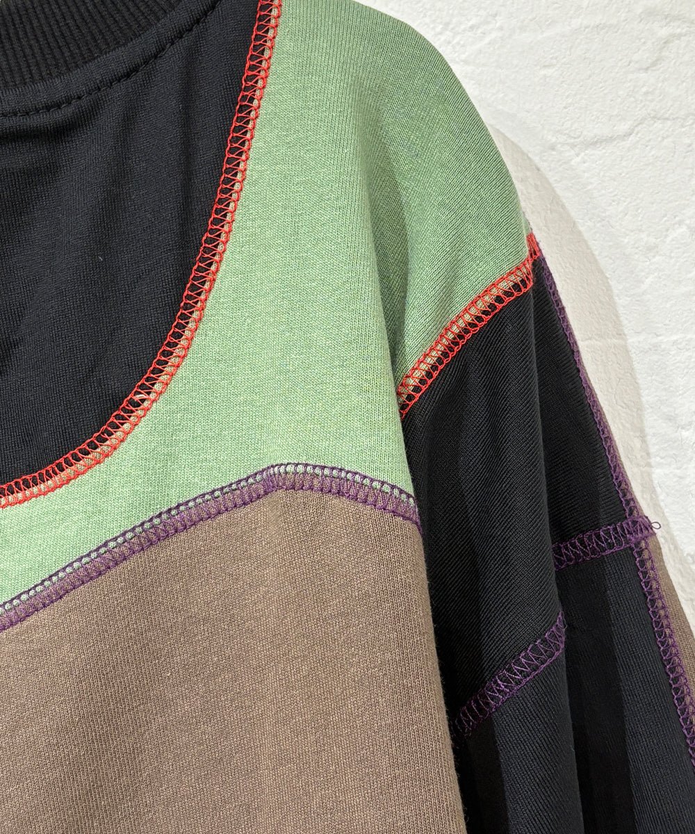 【20%OFF】FORTUNE W.W.D - DELTA NFNB JERSEY S/S TEE SAGE/BLACK/BROWN - DB&BAR