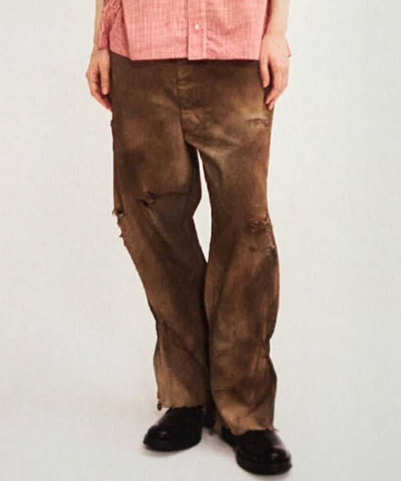 【20%OFF】NAM - BELLOWS TROUSERS ・ ZOMBIE CLOTH - DB&BAR