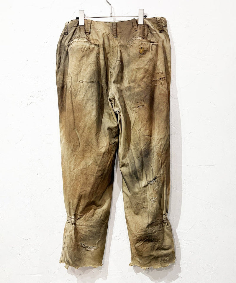 【20%OFF】NAM - BELLOWS TROUSERS ・ ZOMBIE CLOTH - DB&BAR