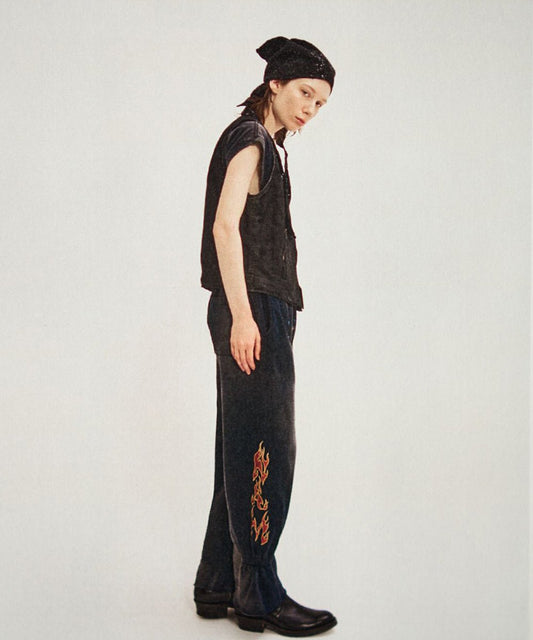 【20%OFF】NAM - BLLOWS PANTS DRAGON FIRE BIRD SHADOW - DB&BAR