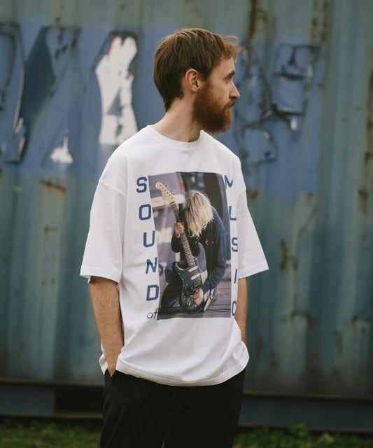 Guidance -【COLOR】SOUND of MUSIC -Tee-  WHITE ONLINE STORE PAGE |  ガイダンス カラー サウンド・オブ・ミュージック Tシャツ ホワイト オンライン ストア ページ 商品画像